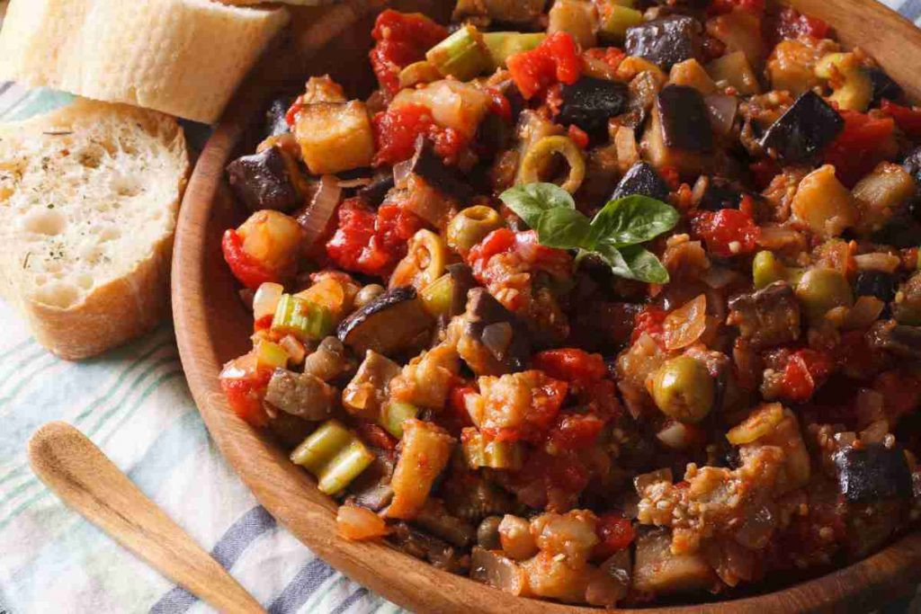 Caponata Senza Frittura Una Ricetta Gustosa E Leggera Piatti Ricchi